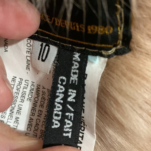 Genuine Sheepskin Maxi Coat - Tan/Camel - Size 10 🇨🇦 - Picture 13 of 17